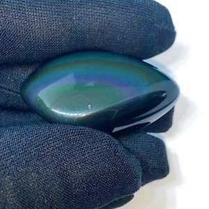 obsidiana negra arco iris