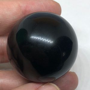 Comprar obsidiana negra arco iris dorada piedra natural OCE1A1