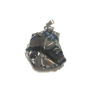Colgante Shungit cristalizada elite piedra natural SHCJCA3C