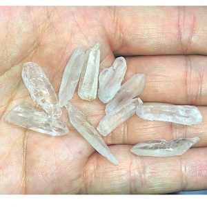 Puntas Cuarzo pulido transparente piedra pack CTP4BB