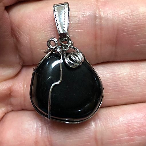 Rodado obsidiana negra especial Ref rodadoOCA1