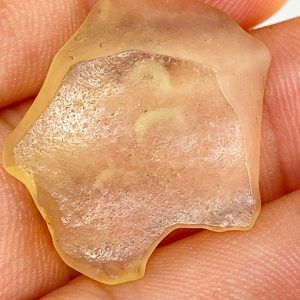 Vidrio Líbico del desierto Libio " Libian Glass " ref. especial2-3