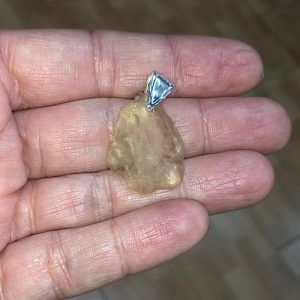 Vidrio del desierto Libio " Libian Glass " ref. especial4-21