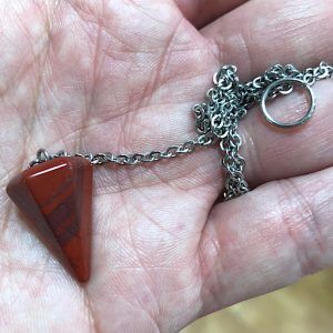 Mineral jaspe rojo teja especial