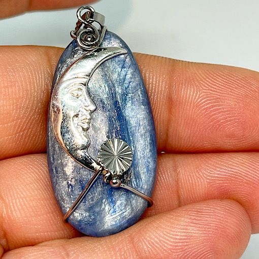 Cianita azul mineral especial selección