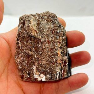 Turmalina Negra especial y mica comprar cristal natural tamaño medio grande TNM2A6