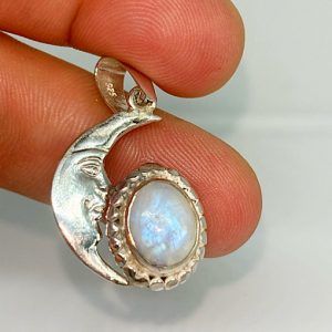 Mineral de piedra luna especial
