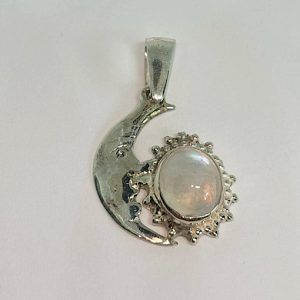 Piedra luna calidad extra tamaño mediano 4A especial energía femenina
