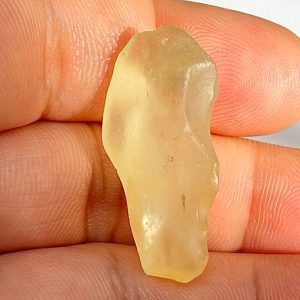 Vidrio Líbico del desierto" Libyan desert Glass " especial ref 1-6