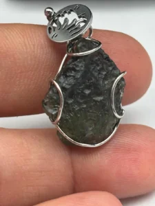 Piedra Moldavita Natural - Calidad Premium de Colección - Certificada