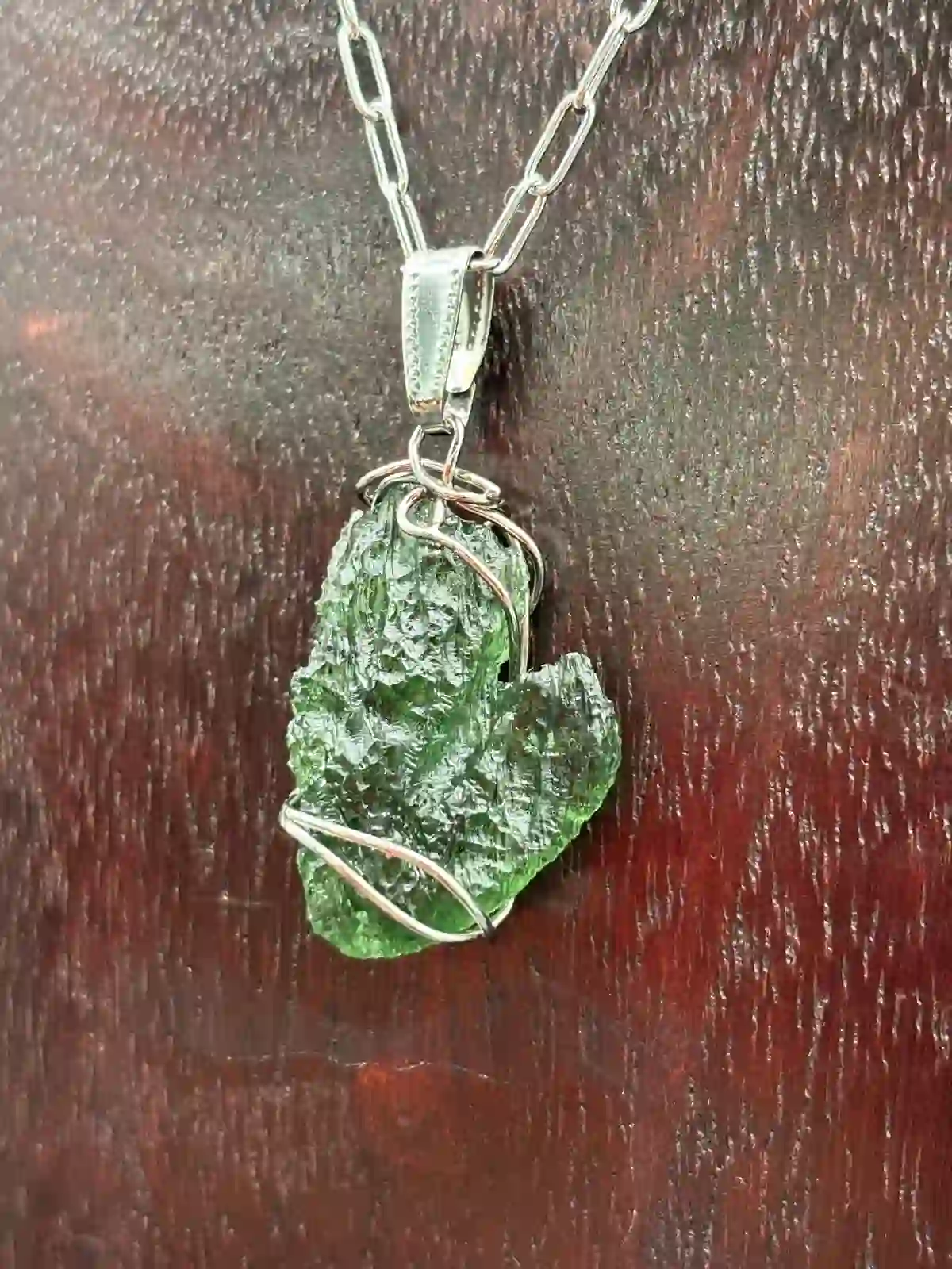 Piedra Moldavita Natural - Calidad Premium de Colección.