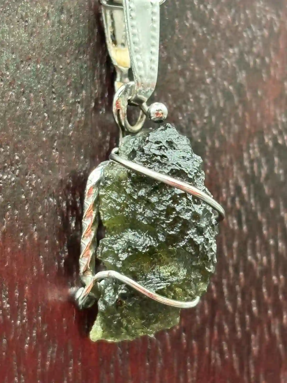 Colgante Moldavita MM4AE2.