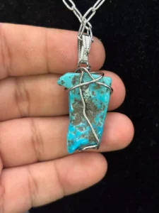 Colgante de Turquesa Para la Proteccion.