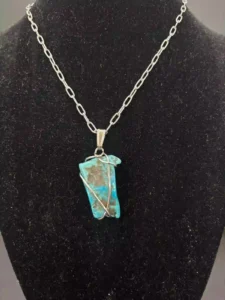 Colgante de Turquesa Para la Proteccion.