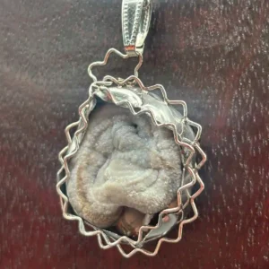 Colgante de Flor de Agata.
